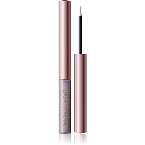 Makeup Revolution Festive Allure precizni tekući eyeliner nijansa Lilac Lustre 2,4 ml