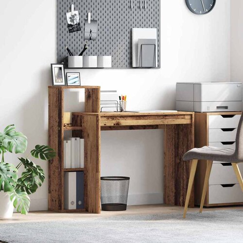  Stol s policom Staro drvo 100 x 40 x 90 cm Konstruirano drvo Cene