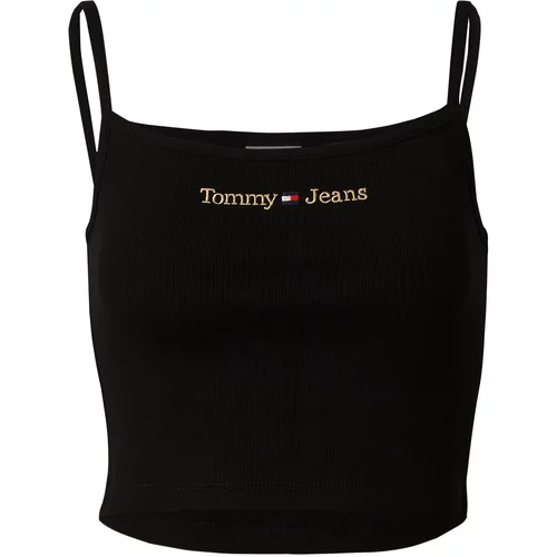 Tommy Jeans Top bež / mornarska / črna / off-bela