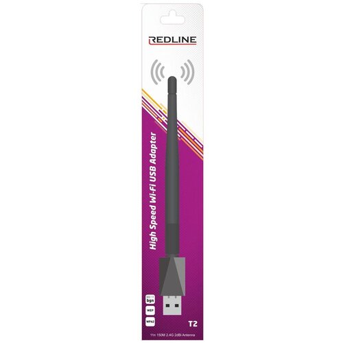 Redline wi-fi mrežna kartica, usb, 2.4 ghz, 2 db, 150 mbps, RT7601 - T2 wifi antena Cene