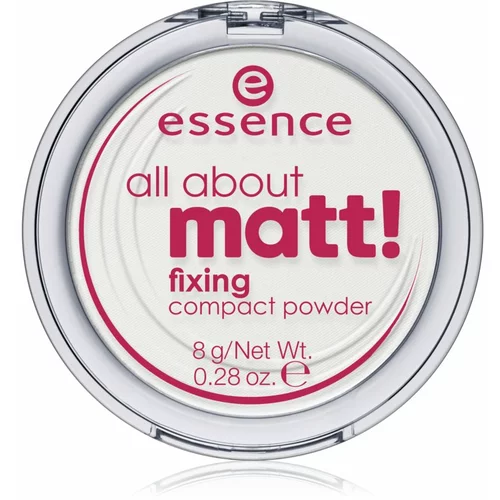 Essence All About Matt! transparentni puder u kamenu 8 g