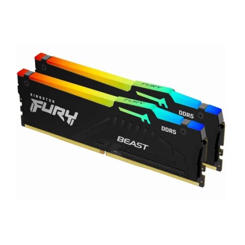 Kingston Memorija 32GB(2x16GB)/DIMM/DDR5/6000MHz/CL30/FURY Beast Cene