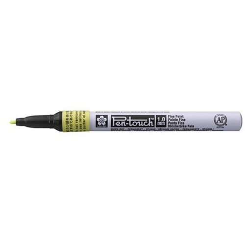  Sakura Pen-Touch Marker fine | fluorescent yellow Cene