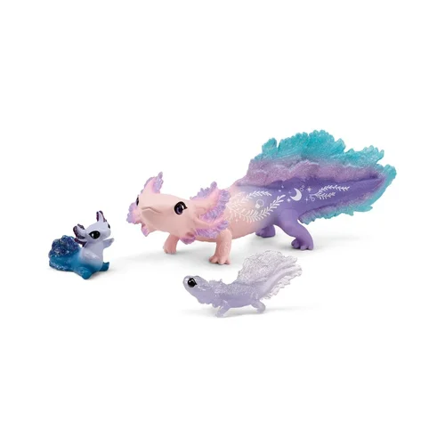  Figure djelovanja Schleich Salamandre Axolotls 3 Dijelovi