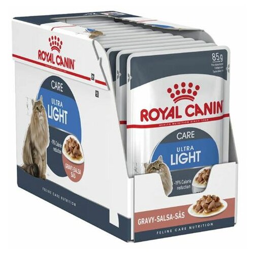 Royal Canin hrana u kesici za mačke Ultra Light - sosić 12x85g Slike
