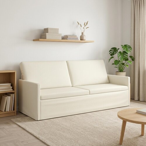 SOFA za 3 osobe Krem 190 x 81 x 82 cm Kordura tekstil Cijene
