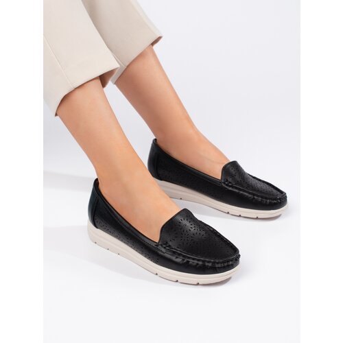 Shelvt Women's Black Loafers Cijene