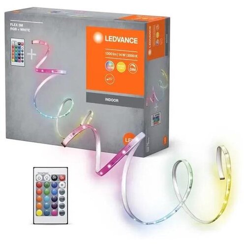 Ledvance LED RGBW prigu&scaron;iva traka FLEX 5m LED/14W/230V + daljinski upravljač Cene