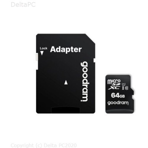Goodram MicroSD Memory Card 64GB Class10 Slike