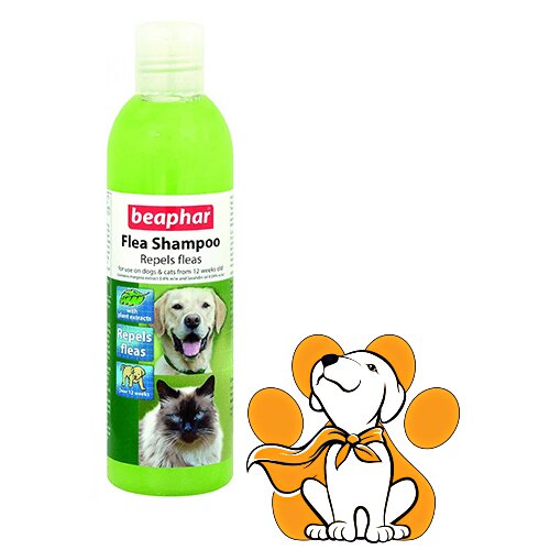 Beaphar flea Šampon Za Pse i Mačke - 250ml, Za Ljubimce Starije Od 12 Nedelja Cene