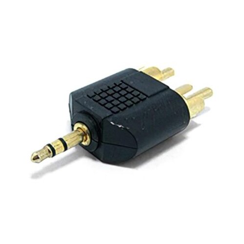 Gembird Audio adapter A-458, 3.5 mm plug to 2 x RCA plug stereo audio adapter Cene