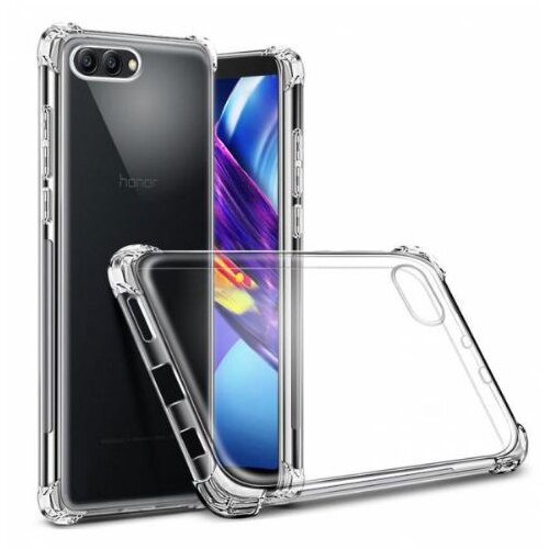 Nillkin Silikonski ovitek ANTISHOCK za Huawei Y7 2019 - prozoren Slike