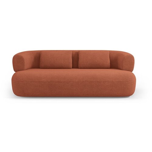 Micadoni Sofa od boucl&amp;eacute; tkanine boja terakote 178 cm Jenny &amp;ndash; Slike