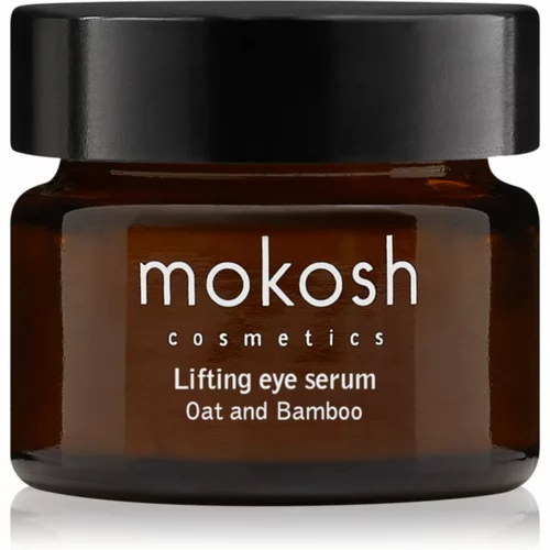MOKOSH Oat & Bamboo lifting serum za predel okoli oči 30 ml