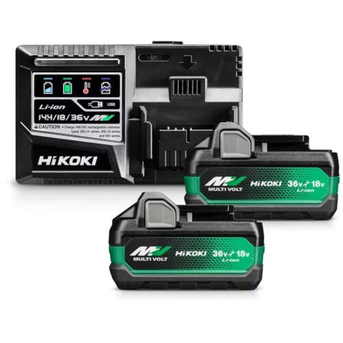 HIKOKI set punjac UC18YSL3 + baterije 2 x BSL36A18X multi volt Cene