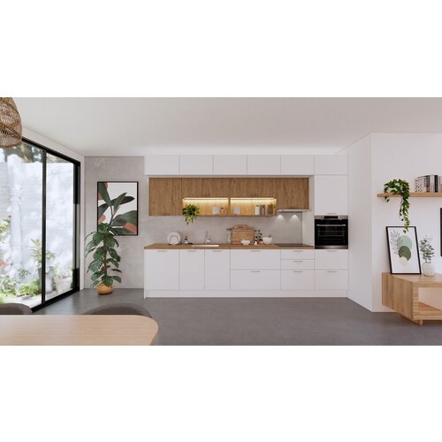LUME HOME KUHINJA SELENE 360 CM (MOGUE PO NARUDBI) Slike