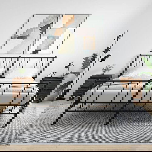 VidaXL Noćni ormarići 2 kom boja hrasta 40x35x50 cm konstruirano drvo Slike