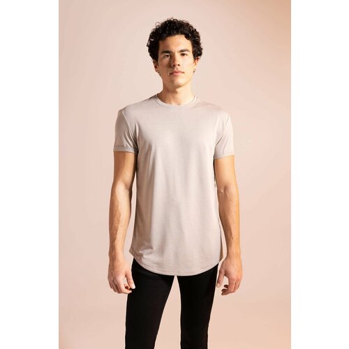 Defacto Long Muscle Fit Crew Neck T-Shirt Slike