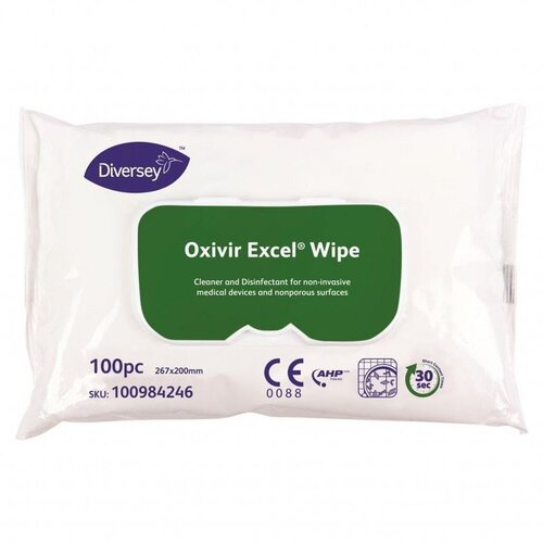 Diversey Oxivir Excel Wipe čistačko i dezinfekciono mokro maramice 100/1 (pak) Cene