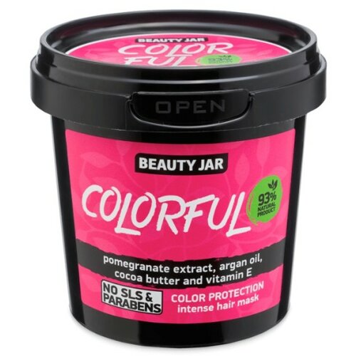 Beauty Jar maska za kosu colorful | pakovanje za kosu Slike