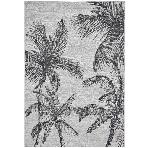 Think Rugs Črna/kremno bela zunanja preproga 120x170 cm Miami &amp;ndash; Slike