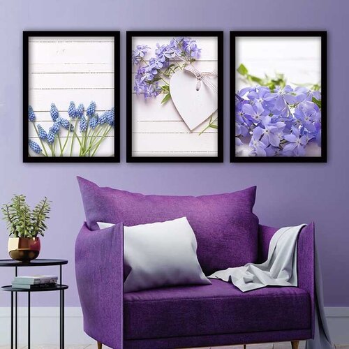 Wallity Set uramljenih slika 3SC_32738270, 3 dijela Cene