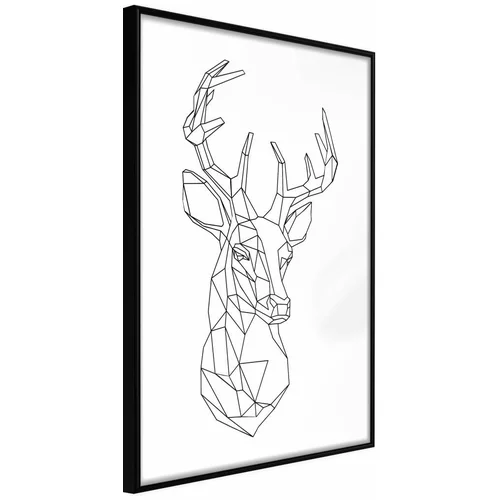  Poster - Minimalist Deer 20x30