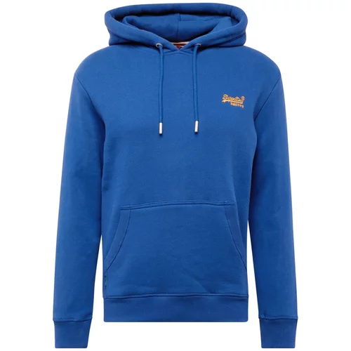 Superdry Sweater majica 'Essential' plava / narančasta
