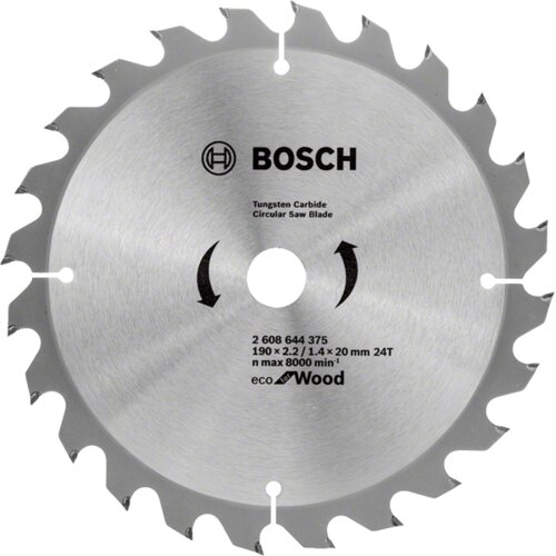 Bosch kružna testera ec wo h 190 x 20-24 2608644375 Cene