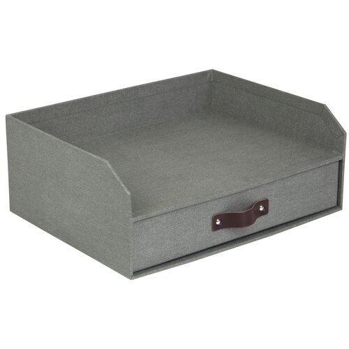 Bigso Box of Sweden Kartonski organizator dokumentov s predalom Walter - Cene