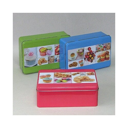  Kutija metalna KOLAČ dimenzije20x13x7cm Cene