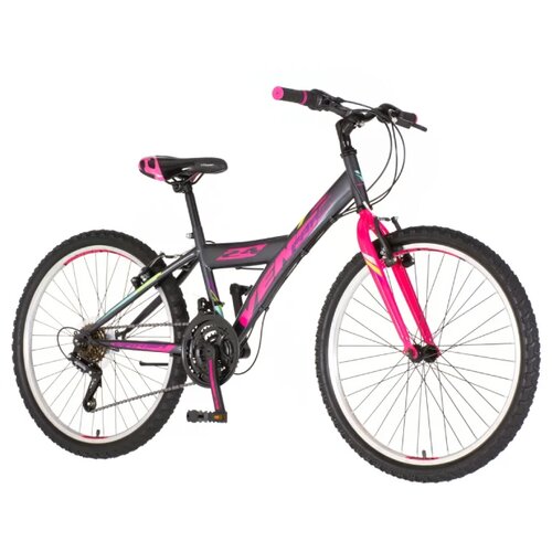 Venssini mountain bike parma 24″ crno - rozi Cene