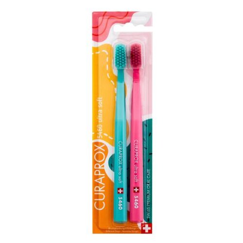 Curaprox 5460 Ultra Soft Duo Different Days Limited Edition zubna četkica 1 kom Slike