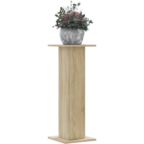 vidaXL Stalci za biljke 2 kom boja hrasta sonome 30x30x80 cm drveni Cijene