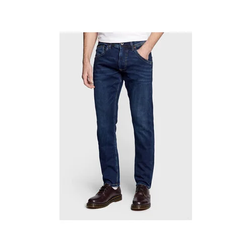 Pepe Jeans Jeans hlače Track PM206328 Mornarsko modra Regular Fit