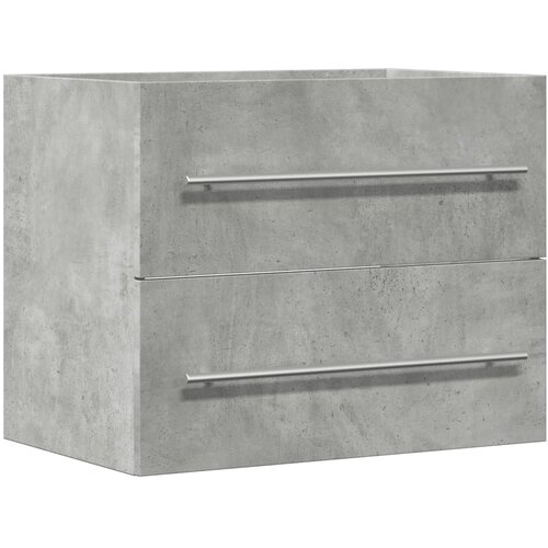 VidaXL Omarica za umivalnik betonsko siva 60x38,5x48 cm iverna plo&amp;scaron;ča, (22124868) Slike