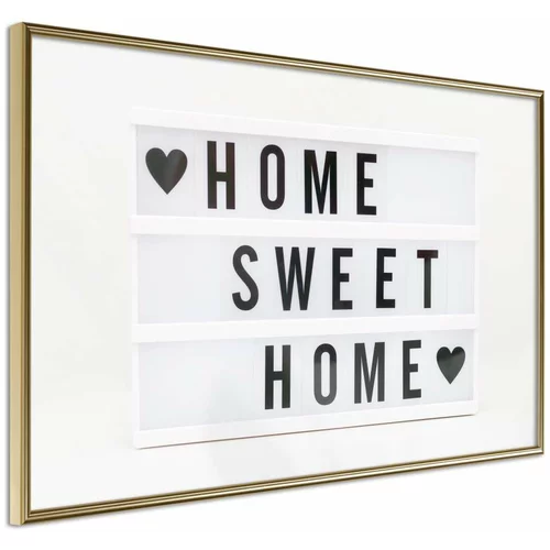  Poster - There is No Place Like Home 45x30