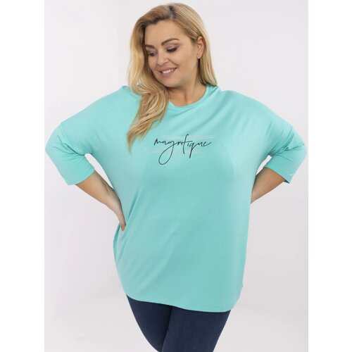 RELEVANCE Blouse-RV-BZ-A525.90-turquoise Cene