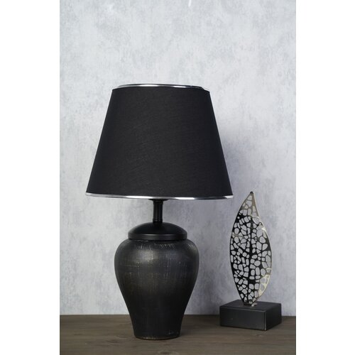 Hanah home stona lampa E27 Socket, Crna Cene