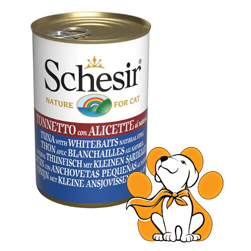 Schesir cat tunjevina/incuni natural 140g Cene