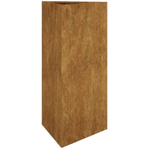 Maison Chic Vrtno korito - Greda - Cvetlični Lonec 40x34,5x75 cm corten jeklo, (21790241) Cene