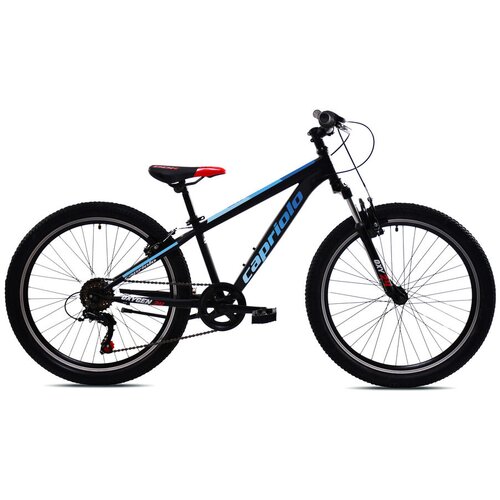 Capriolo bicikl za decu oxygen, 24"/12", crni Cene