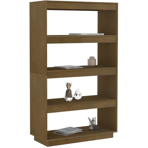  za knjige / pregrada boja meda 80x35x135 cm borovina Slike
