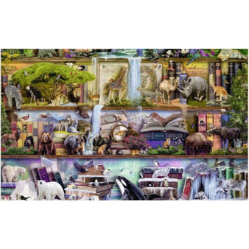 Ravensburger 2000 kosov Premium sestavljanka Softclick Veli?astni živalski svet tema, Ve?barvno, (21552477) Cene