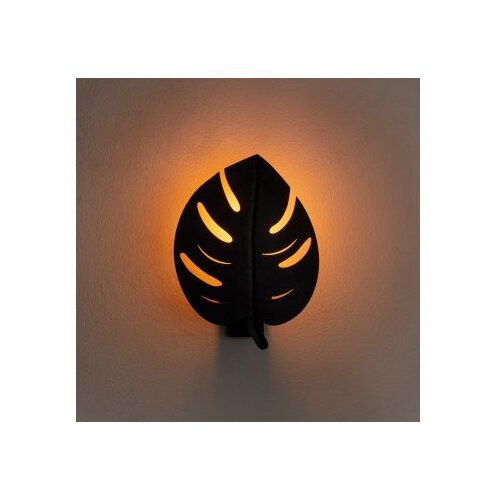Opviq Zidna lampa LEAF crna, metal 21 x 12 cm, visina 28 cm, E27 40 W, Sivani - MR - 843 Cijene
