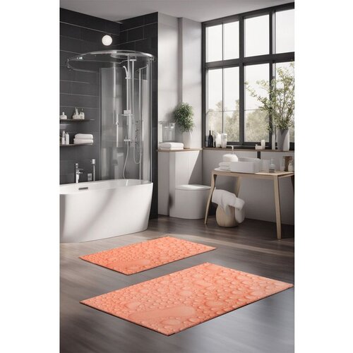  CT-5354 multicolor bathmat set (2 pieces) Cene
