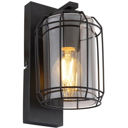  Zidna svjetiljka Kammi (60 W, Crna, Ø x V: 131 x 250 mm, E27) Cijene