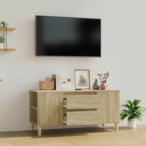 TV omarica sonoma hrast 102x44,5x50 cm inženirski les, (20730929)