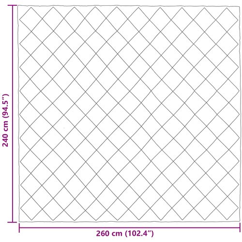  Zimska pokrivača Crna 240 x 260 cm Mikrovlakna Slike