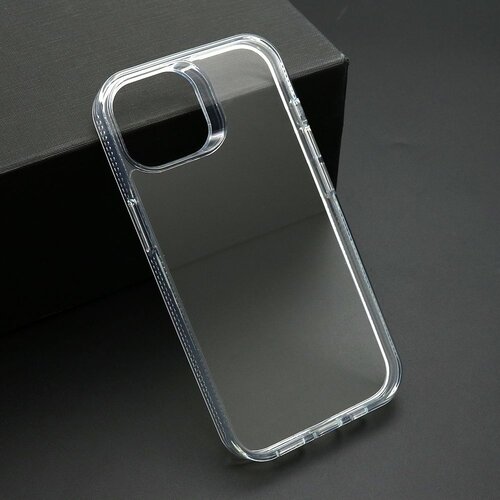 Maska color frame za iphone 15/ srebrna Slike